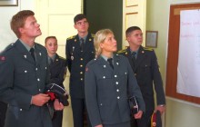 Норвежские курсанты знакомятся с процессом подготовки офицерских кадров в Львове