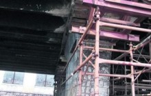 Шулявський міст у Києві руйнується через фури (фото)