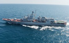 Фрегат “Гетьман Сагайдачний” прибув із дружнім візитом до грецької військово-морської бази Суда-Бей