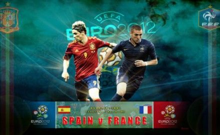 Франция уступила Испании на Евро-2012 
