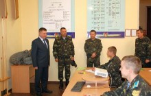 Павел Лебедев посетил Военную академию