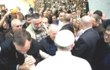 Папа Франциск  зустрівся  з капеланами в’язничного душпастирства Італії