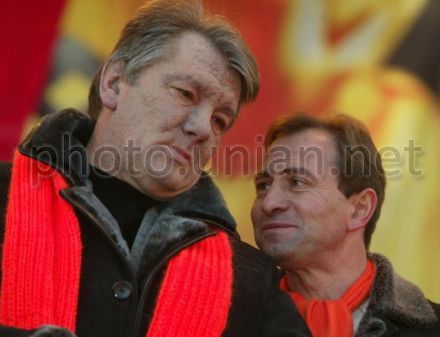 Николай Томенко и Ющенко