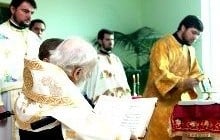 В день памяти преподобного Иова Почаевского Митрополит Владимир совершил Божественную литургию