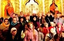 120 детей-сирот посетили лавру в рамках «Всеукраинского Дня молитвы за сирот»