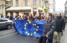 Через акції протесту в центрі Львова заборонили продаж алкоголю