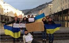 В Норвегии собрались два Евромайдана (фото, видео)
