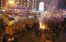 На Майдане собралось около 3 тысяч митингующих, милиция разошлась
