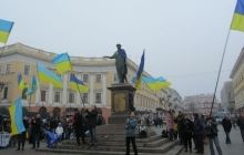 Одеський Євромайдан привітав одеситів із прийдешніми святами