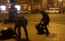 МВД: Во время разгона Евромайдана пострадали 12 правоохранителей