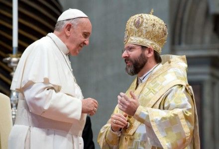Святослав (Шевчук) і Папа Франциск