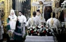 У п'яту річницю з дня смерті Патріарха Олексія II Предстоятель РПЦ звершив панахиду