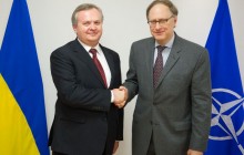 Перший заступник Міністра оборони України Олександр Олійник зустрівся із заступником Генсекретаря НАТО Александром Вершбоу