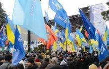 Участники митинга ПР в Киеве не собираются оставаться на ночь