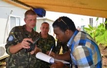 Инспекция Миссии ООН по стабилизации в ДР Конго проверила лагерь украинского национального контингента на площадке «Букаву»