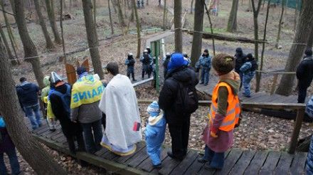 Проща в Межигір`я, Беркут Фото Анатолія Балюка Проща в Межигір`я, Беркут Фото Анатолія Балюка
