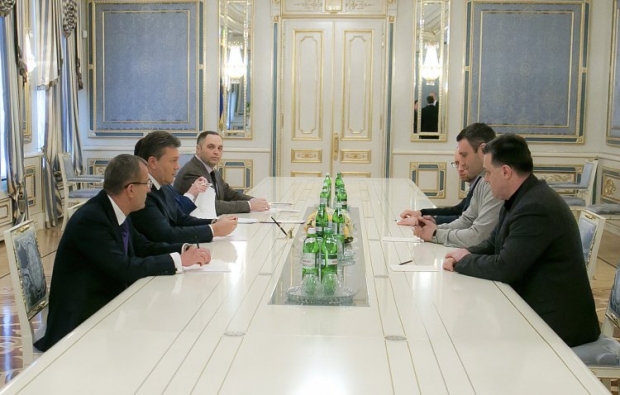 встреча, оппозиция, Янукович