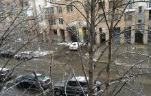 В Киеве начался снегопад (фото)