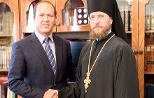 Мэр Иерусалима Нир Баркат посетил Русскую Духовную Миссию РПЦ