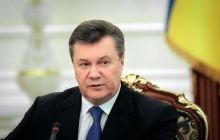 Янукович поздравил украинцев с Крещением