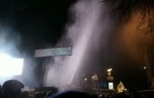Проти мітингувальників знову застосували водомети