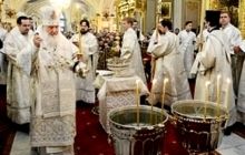 У свято Хрещення Господнього Предстоятель РПЦ звершив чин великого освячення води