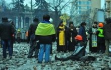 УПЦ (МП) схвалює вчинок ченців, які вранці зупинили силові дії на вулиці Грушевського