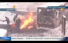 Беркут отступает, митингующие занимают прежние позиции на Грушевского