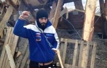 На Европейской площади люди зажгли свечи в память о погибших активистах