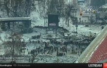 На Майдані перебуває 1,5 тисячі людей, на Грушевського - 500, в Маріїнському - близько тисячі