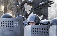 На Хрещатик прибули нові загони Внутрішніх військ
