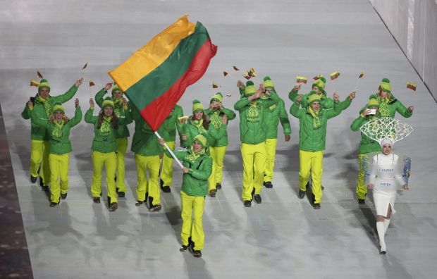 Збірна Литви в Сочі / Reuters Збірна Литви в Сочі / Reuters