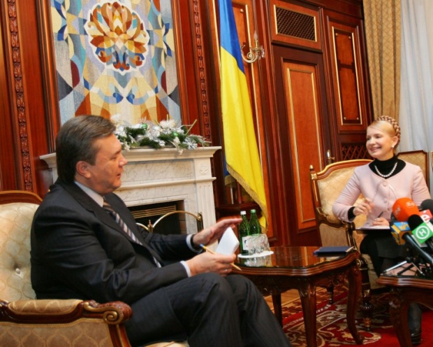 Янукович, Тимошенко