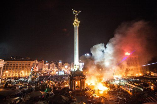 Штурм Майдана в Киеве, 18 февраля. Фото УНИАН