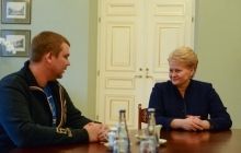 С Булатовым встретилась Президент Литвы