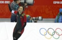 Китаянка Чжан завоевала титул олимпийской чемпионки в конькобежном спорте на 1000-метровке