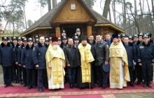 Єпископ Макарівський Іларій освятив храм-каплицю в Київському училищі міліції
