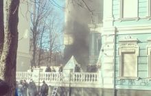 Протесты в центре Киева глазами очевидцев