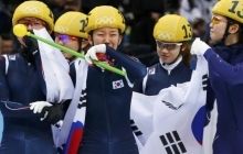 Кореянки выиграли женскую эстафету в шорт-треке на Играх
