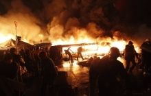 Пожежні не можуть потрапити на Майдан Незалежності