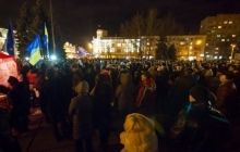 В Житомире разобрали баррикаду перед ОГА