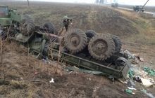 Колонна бойцов ВДВ на пути в Киев попала в ДТП, погибли три десантника