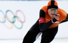 Мужскую командную гонку в конькобежном спорте на Играх выиграла сборная Голландии