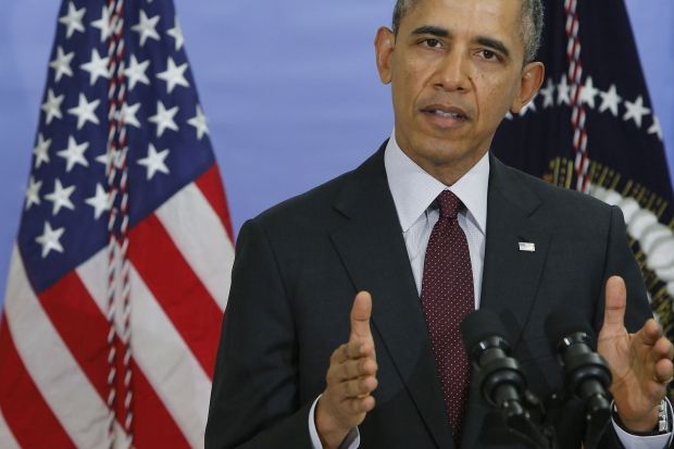 Обама призвал Конгресс немедленно принять законы, которые бы помогли стабилизировать экономику Украины / REUTERS