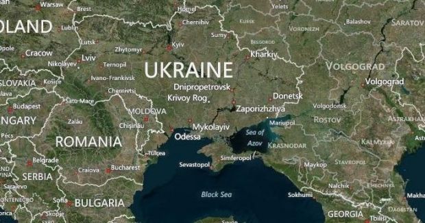 Украина обратится в МАГАТЭ по поводу захвата Россией ядерного объекта в Симферополе / maps.nationalgeographic.com