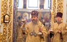 Местоблюститель Киевской митрополичьей кафедры совершил первую Божественную литургию в Киеве