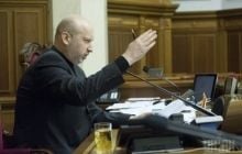 Турчинов в Раде: АТО остановят, если террористы сложат оружие