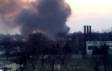 В Кривом Роге горят склады с танками, слышны взрывы