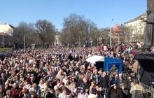 На львовском Майдане почтили память Героев «Небесной сотни»