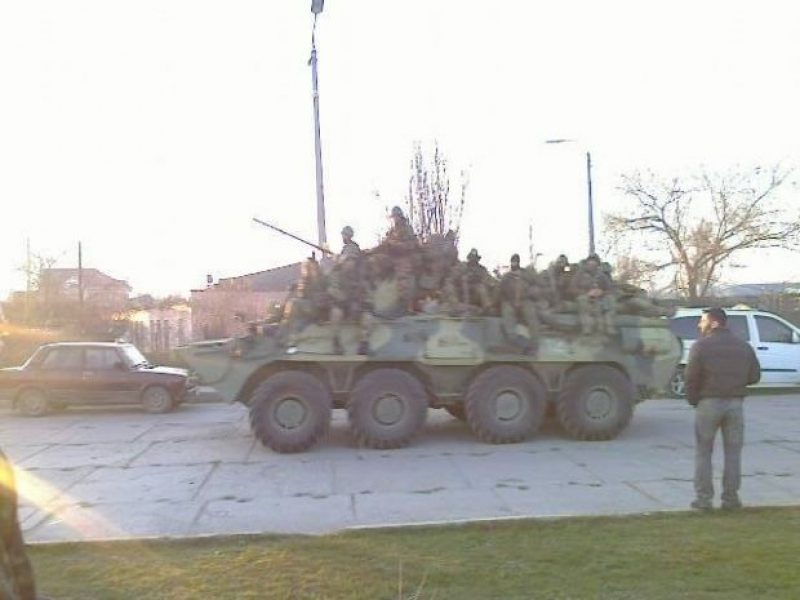 Russian occupants detain about 80 sea-soldiers from military unit in Feodosiya/Photo Facebook Seleznev 
